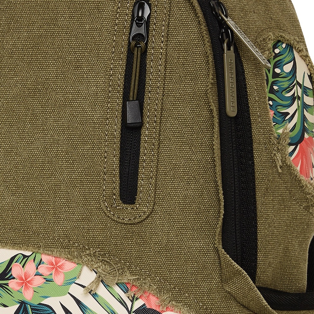 Authentic Sprayground Tropical Mirage Tactical Backpack NWT - Picture 10 of 11